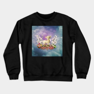 Wonderful easter design with easter eggs Crewneck Sweatshirt